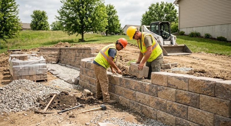 Hardscape Wall Construction in Citrus County, FL