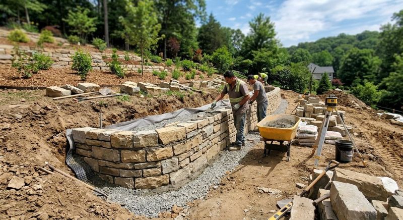 Hardscape Wall Construction in Marin County, CA