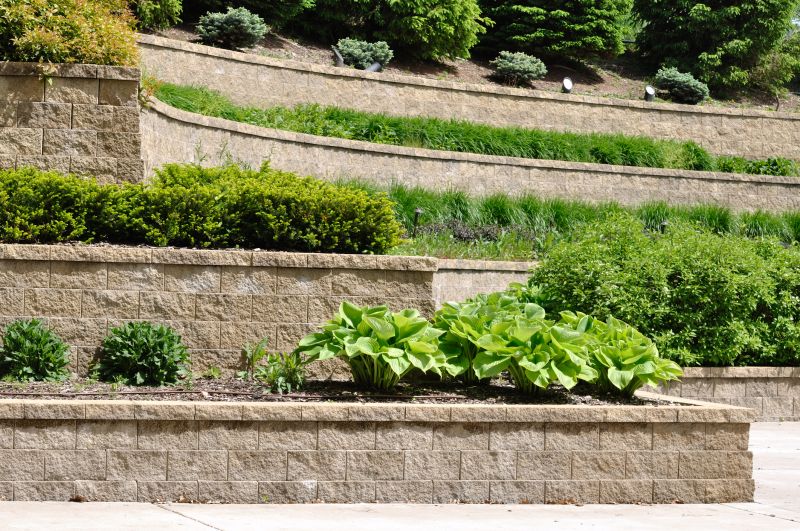 Landscape Wall Construction in Aiken, SC