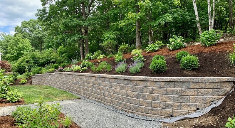 Retaining Wall Installation in Volusia County, FL