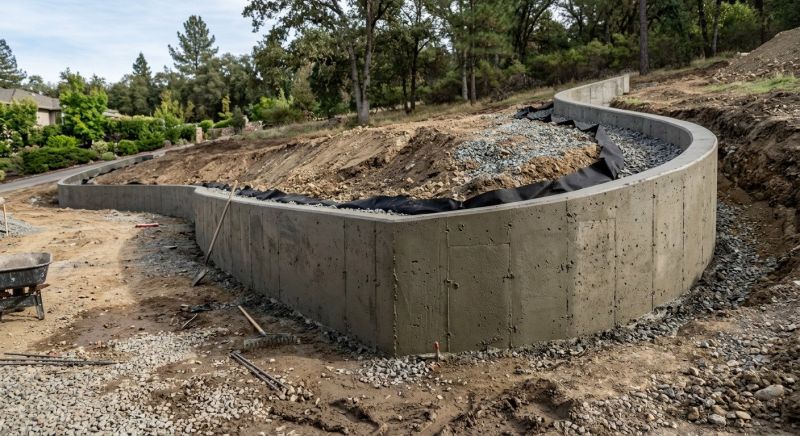 Retaining Wall Replacement in Rockwall, TX