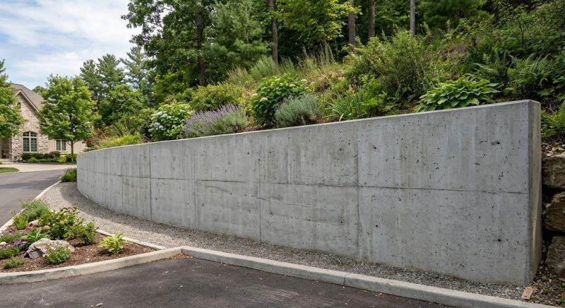 Retention Wall Installation in Marin County, CA